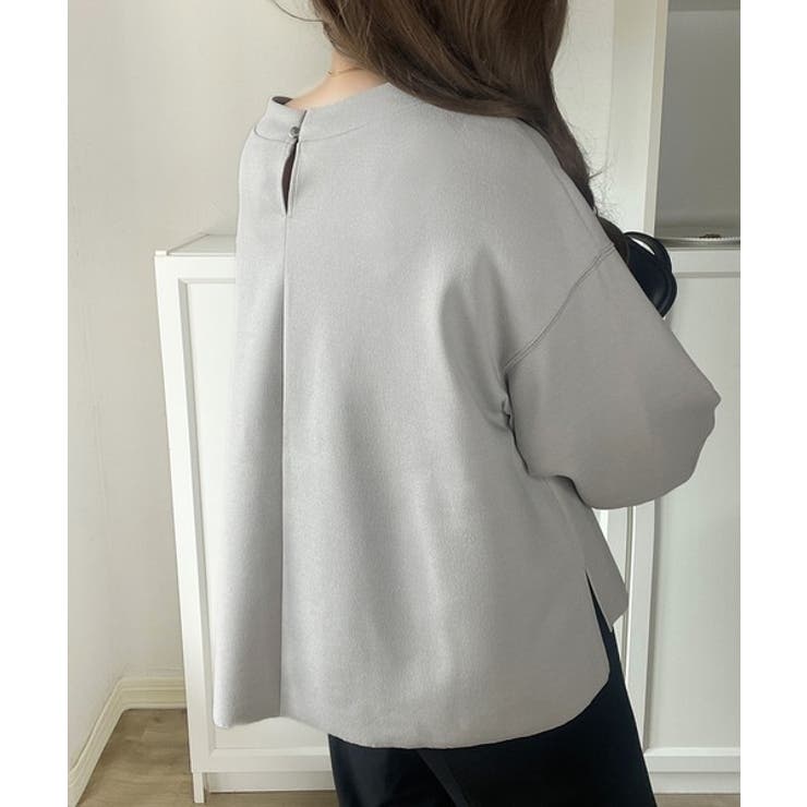 ゆったりシルエットでこなれ感を演出◎ランタンスリーブカットジョーゼットプルオーバ… | Classical Elf  | 詳細画像23 