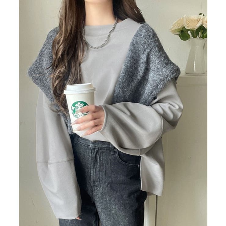 ゆったりシルエットでこなれ感を演出◎ランタンスリーブカットジョーゼットプルオーバ… | Classical Elf  | 詳細画像24 