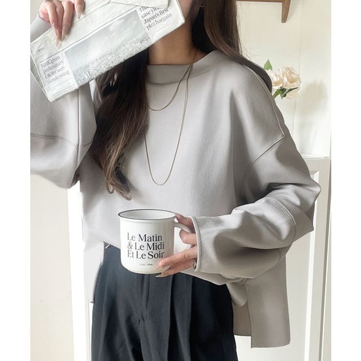 ゆったりシルエットでこなれ感を演出◎ランタンスリーブカットジョーゼットプルオーバ… | Classical Elf  | 詳細画像26 