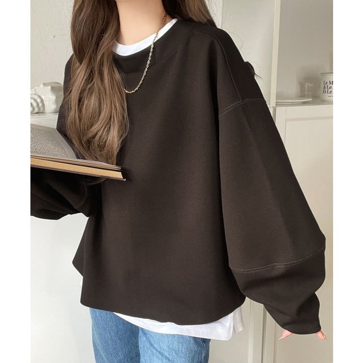 ゆったりシルエットでこなれ感を演出◎ランタンスリーブカットジョーゼットプルオーバ… | Classical Elf  | 詳細画像28 