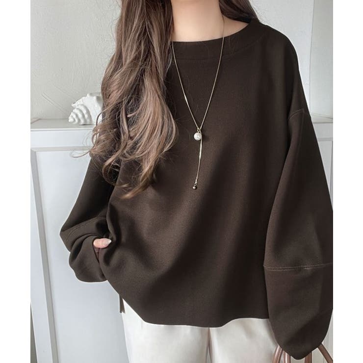 ゆったりシルエットでこなれ感を演出◎ランタンスリーブカットジョーゼットプルオーバ… | Classical Elf  | 詳細画像30 