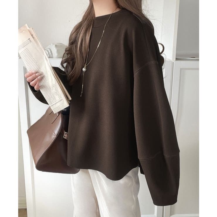 ゆったりシルエットでこなれ感を演出◎ランタンスリーブカットジョーゼットプルオーバ… | Classical Elf  | 詳細画像31 