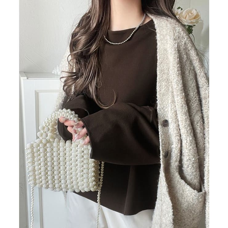 ゆったりシルエットでこなれ感を演出◎ランタンスリーブカットジョーゼットプルオーバ… | Classical Elf  | 詳細画像34 