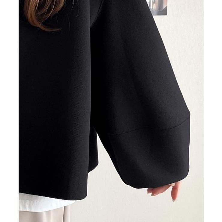 ゆったりシルエットでこなれ感を演出◎ランタンスリーブカットジョーゼットプルオーバ… | Classical Elf  | 詳細画像35 