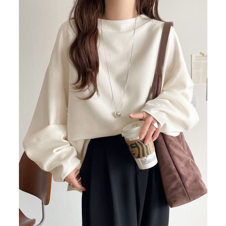 ゆったりシルエットでこなれ感を演出◎ランタンスリーブカットジョーゼットプルオーバ… | Classical Elf  | 詳細画像2 