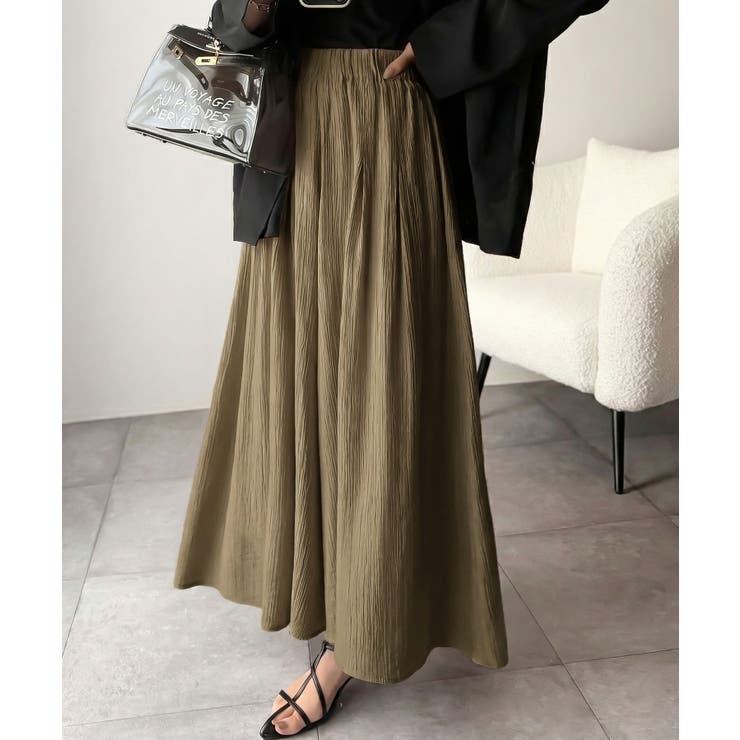 公園から旅行まで。動きやすく、さらりとした履き心地。シアーワッシャースカンツ | Classical Elf  | 詳細画像13 