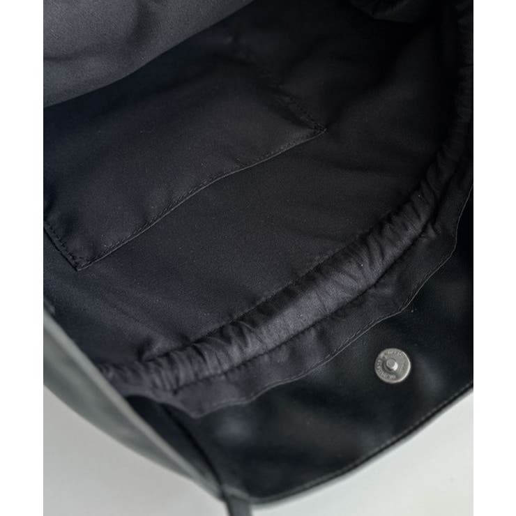 きゅっと絞って可愛さ◎フェイクレザービッグトートバッグ | Classical Elf  | 詳細画像12 