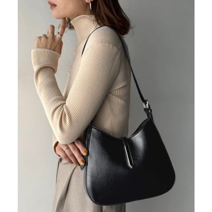 大人の余裕を魅せる。スウェードライクメタルパーツワンハンドルバッグ | Classical Elf  | 詳細画像9 