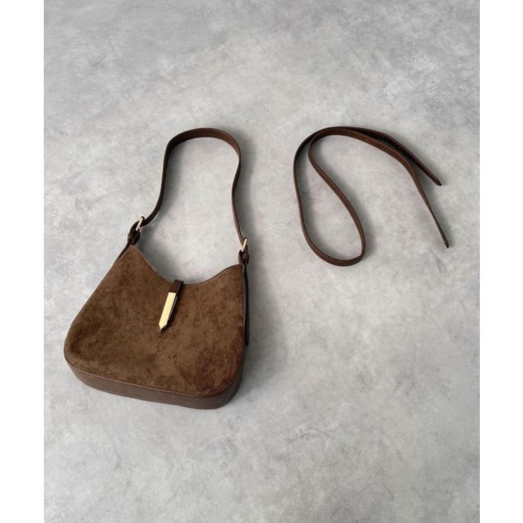 大人の余裕を魅せる。スウェードライクメタルパーツワンハンドルバッグ | Classical Elf  | 詳細画像27 