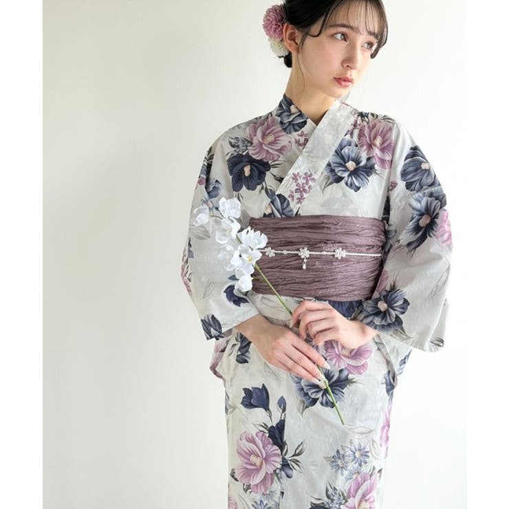 浴衣２点セット。花柄モチーフ浴衣（浴衣・兵児帯） | Classical Elf  | 詳細画像87 