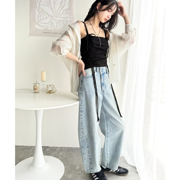 大人のシルエット。マルチwayドロストキャミソール | Classical Elf  | 詳細画像15 