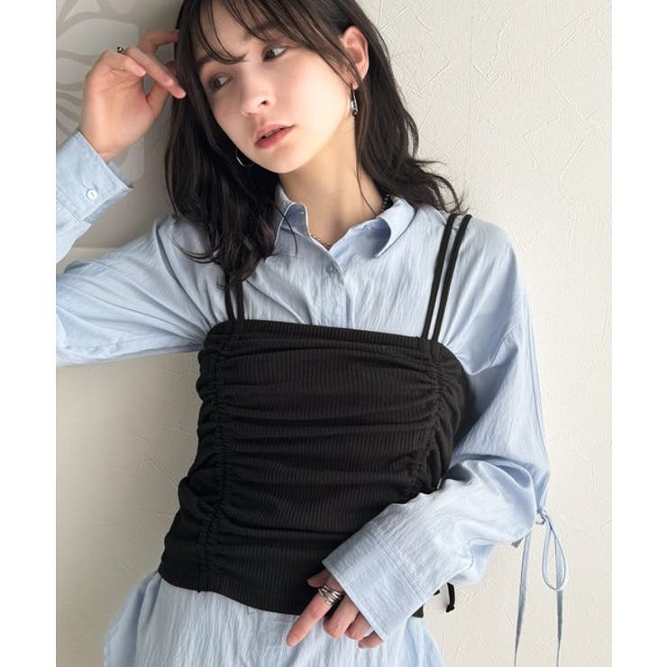 大人のシルエット。マルチwayドロストキャミソール | Classical Elf  | 詳細画像18 