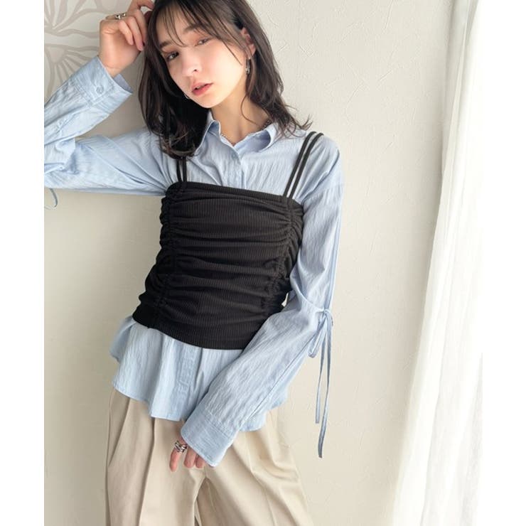 大人のシルエット。マルチwayドロストキャミソール | Classical Elf  | 詳細画像19 