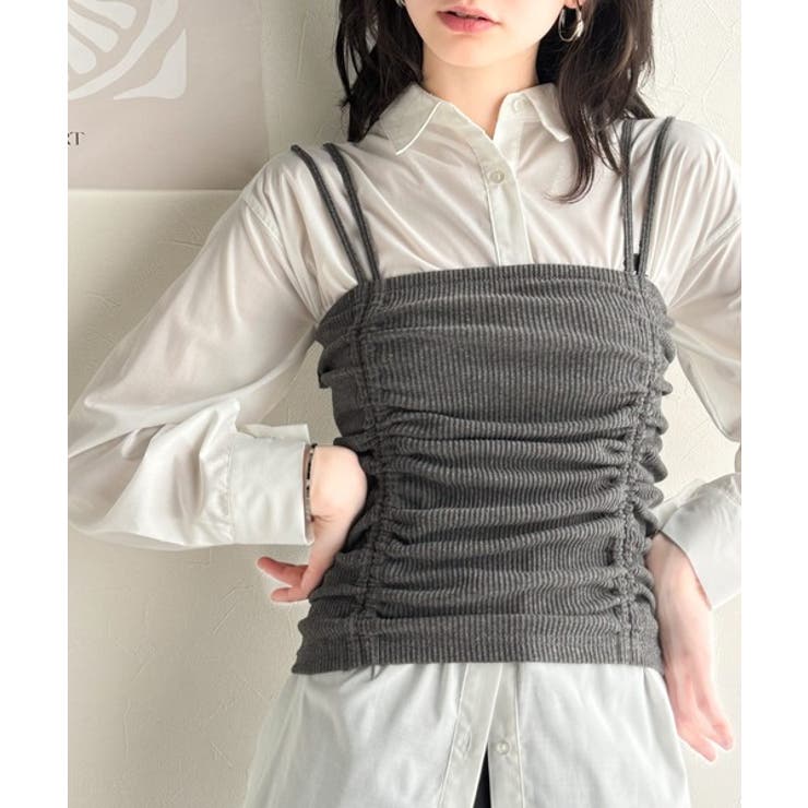 大人のシルエット。マルチwayドロストキャミソール | Classical Elf  | 詳細画像27 