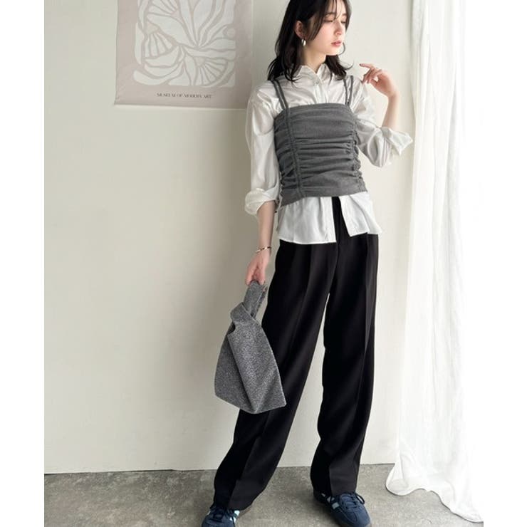 大人のシルエット。マルチwayドロストキャミソール | Classical Elf  | 詳細画像28 