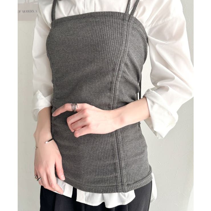 大人のシルエット。マルチwayドロストキャミソール | Classical Elf  | 詳細画像34 