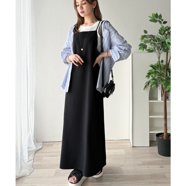 大人の魅力が引き立つロングキャミワンピース（ロング丈） | Classical Elf  | 詳細画像4 