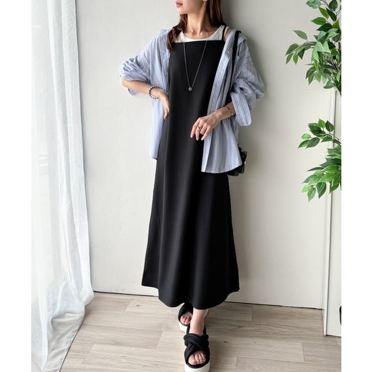 大人の魅力が引き立つロングキャミワンピース（ロング丈） | Classical Elf  | 詳細画像5 