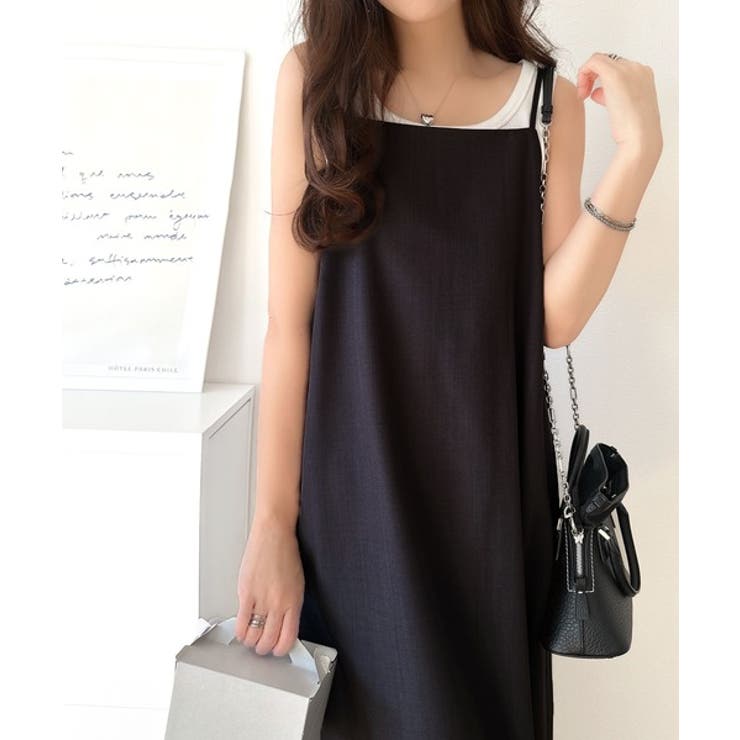 大人の魅力が引き立つロングキャミワンピース（ロング丈） | Classical Elf  | 詳細画像11 