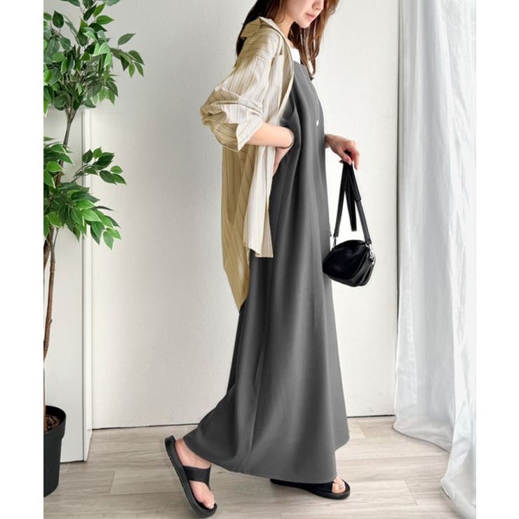 大人の魅力が引き立つロングキャミワンピース（ロング丈） | Classical Elf  | 詳細画像24 