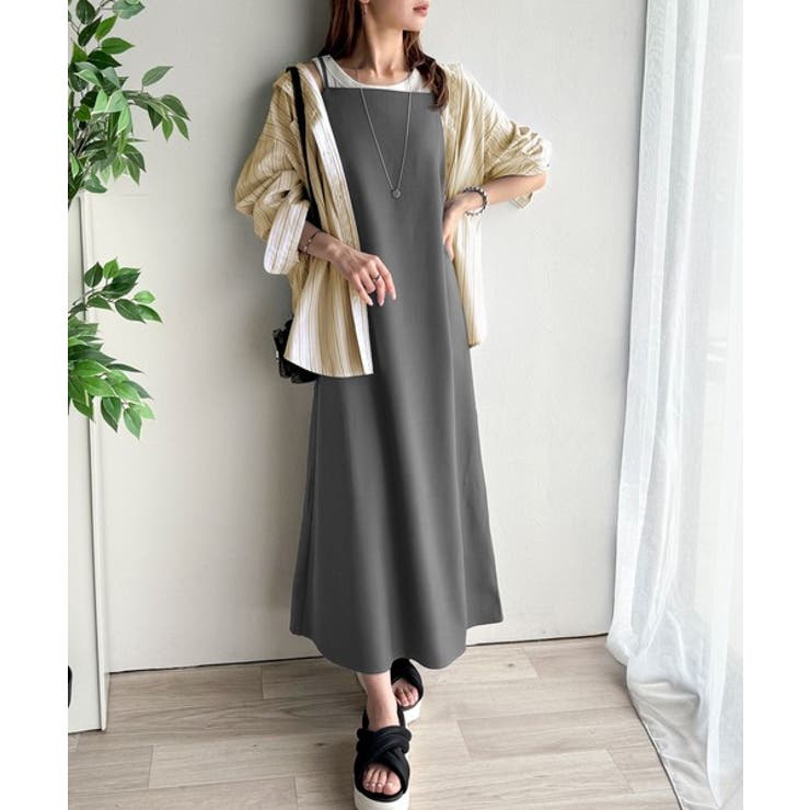 大人の魅力が引き立つロングキャミワンピース（ロング丈） | Classical Elf  | 詳細画像26 