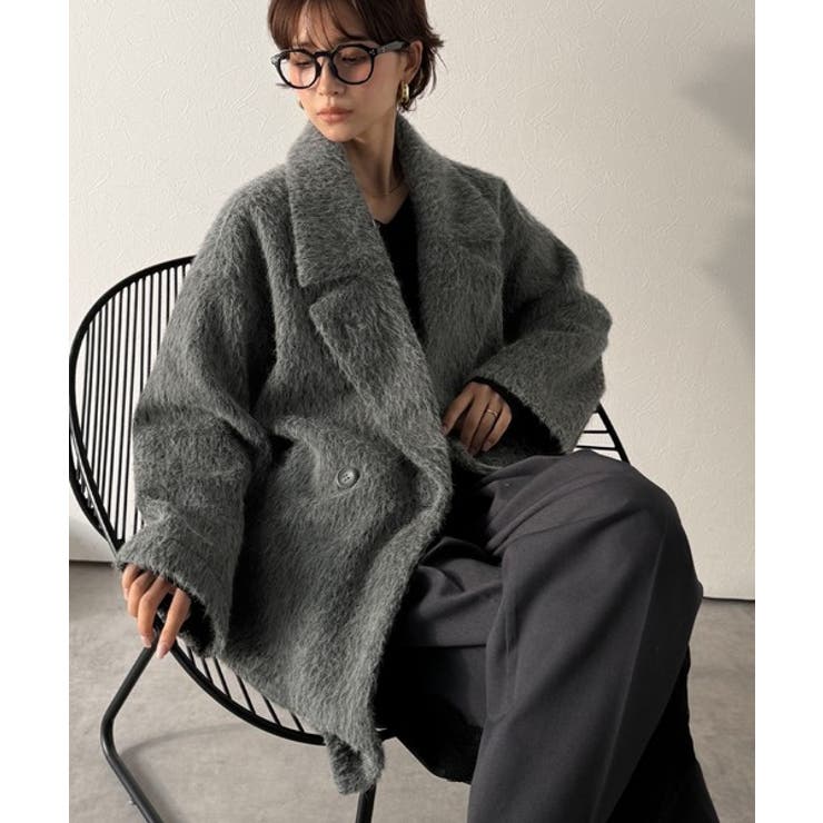 ジャケット・アウター vivi コート メンズ テーラードジャケット ピーコート Pコート シングル