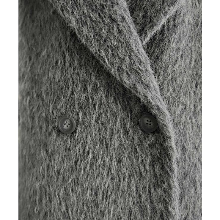 ふわり纏うだけで上品見え。2wayシャギーダブルビックカラージャケットコート | Classical Elf  | 詳細画像29 