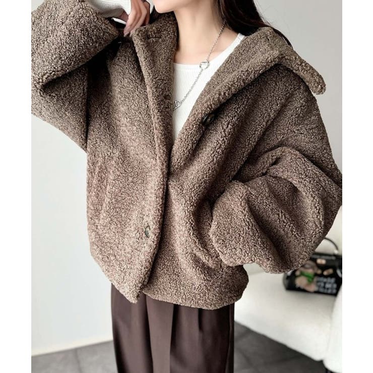 モコっとかわいく、冬支度♪ふんわり軽やか×暖かみたっぷり！コクーンシルエットテデ… | Classical Elf  | 詳細画像15 