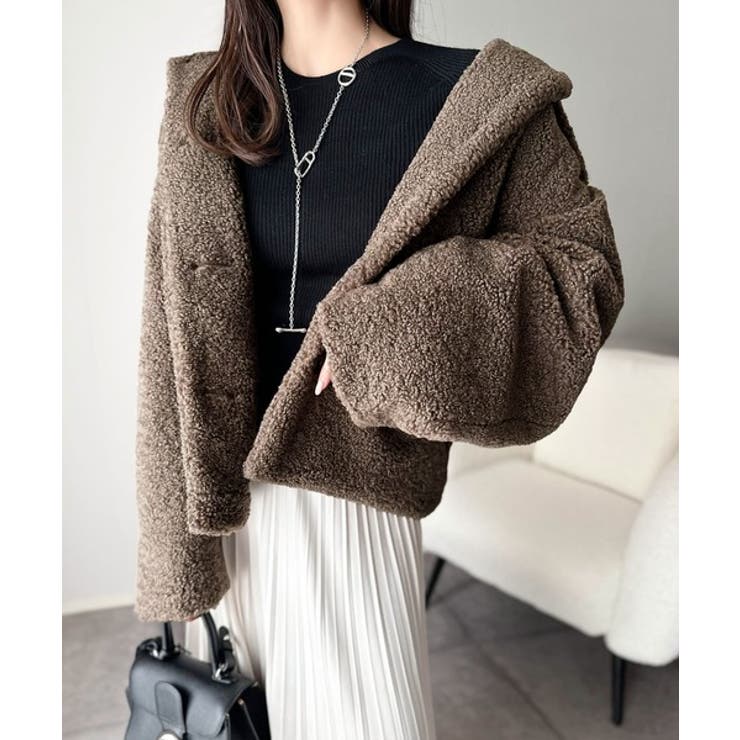 モコっとかわいく、冬支度♪ふんわり軽やか×暖かみたっぷり！コクーンシルエットテデ… | Classical Elf  | 詳細画像17 