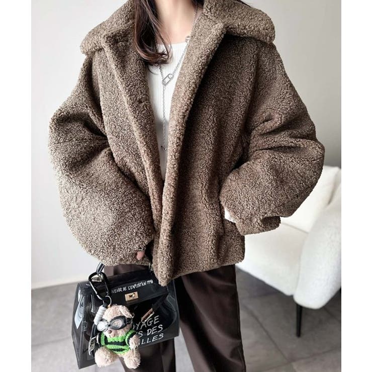 モコっとかわいく、冬支度♪ふんわり軽やか×暖かみたっぷり！コクーンシルエットテデ… | Classical Elf  | 詳細画像18 