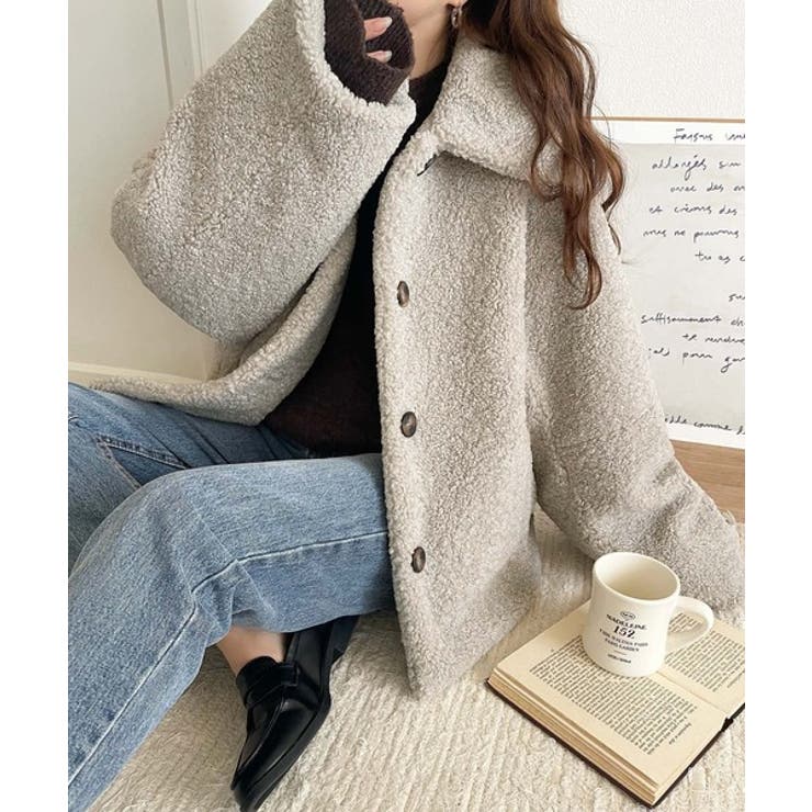 モコっとかわいく、冬支度♪ふんわり軽やか×暖かみたっぷり！コクーンシルエットテデ… | Classical Elf  | 詳細画像21 