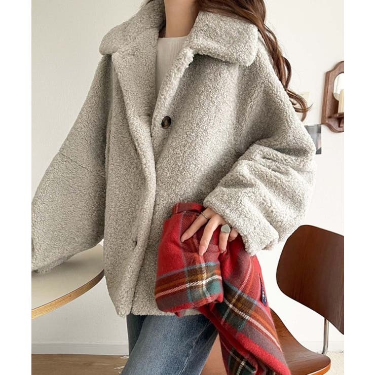 モコっとかわいく、冬支度♪ふんわり軽やか×暖かみたっぷり！コクーンシルエットテデ… | Classical Elf  | 詳細画像23 