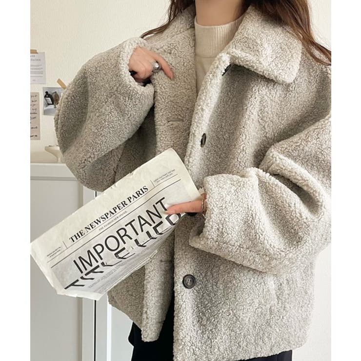 モコっとかわいく、冬支度♪ふんわり軽やか×暖かみたっぷり！コクーンシルエットテデ… | Classical Elf  | 詳細画像27 