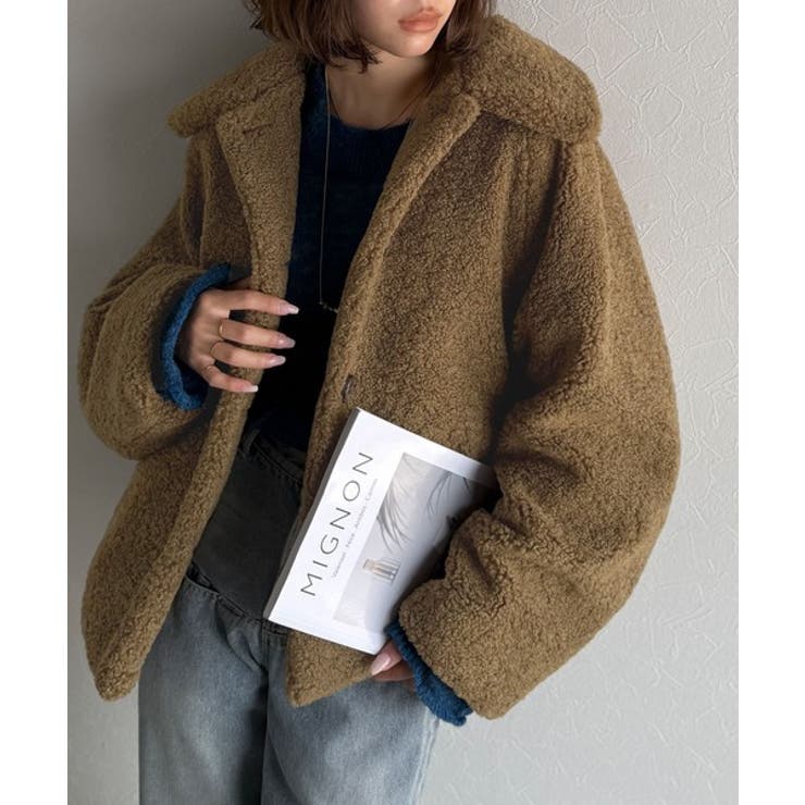 モコっとかわいく、冬支度♪ふんわり軽やか×暖かみたっぷり！コクーンシルエットテデ… | Classical Elf  | 詳細画像32 