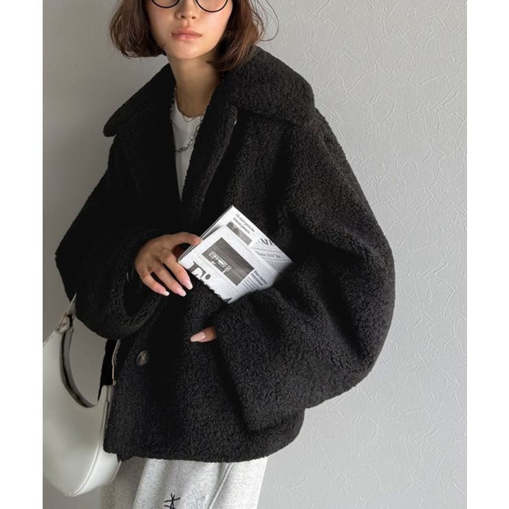 モコっとかわいく、冬支度♪ふんわり軽やか×暖かみたっぷり！コクーンシルエットテデ… | Classical Elf  | 詳細画像1 