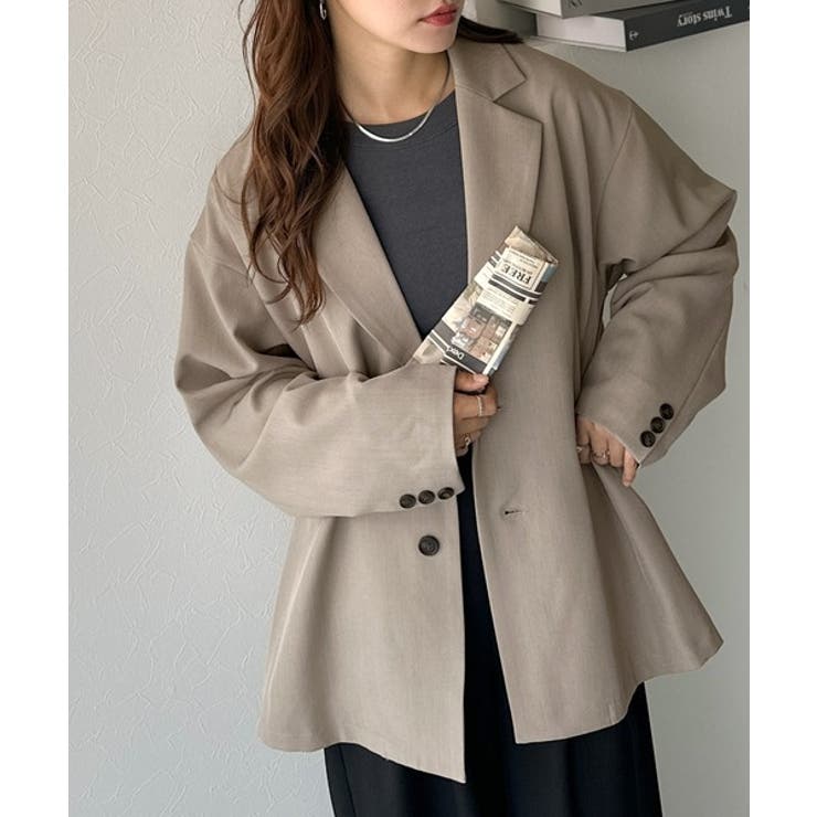 きちんと感とリラックス感を両立。ゆるシルエット、テーラードジャケット | Classical Elf  | 詳細画像24 