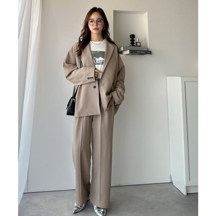 きちんと感とリラックス感を両立。ゆるシルエット、テーラードジャケット | Classical Elf  | 詳細画像28 