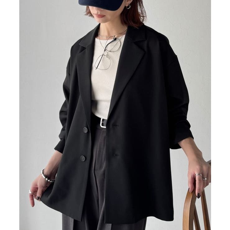 きちんと感とリラックス感を両立。ゆるシルエット、テーラードジャケット | Classical Elf  | 詳細画像1 