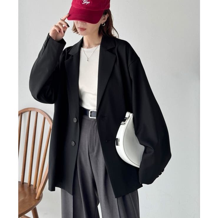 きちんと感とリラックス感を両立。ゆるシルエット、テーラードジャケット | Classical Elf  | 詳細画像3 