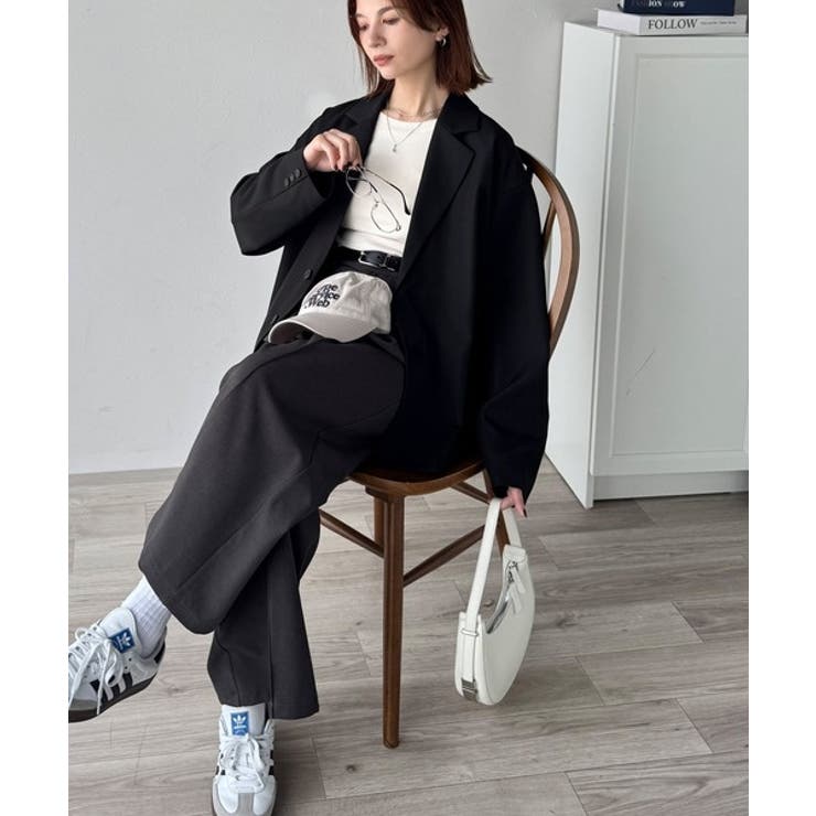 きちんと感とリラックス感を両立。ゆるシルエット、テーラードジャケット | Classical Elf  | 詳細画像4 