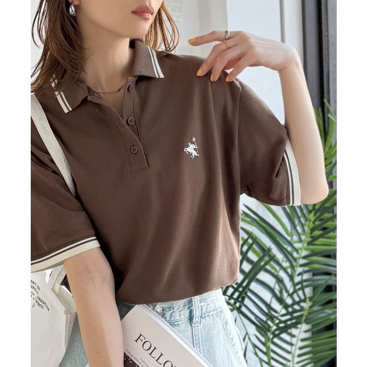 クラシカル×スポーティMIX。綿100％胸刺繍 ラインデザインオーバーサイズ鹿の… | Classical Elf  | 詳細画像13 