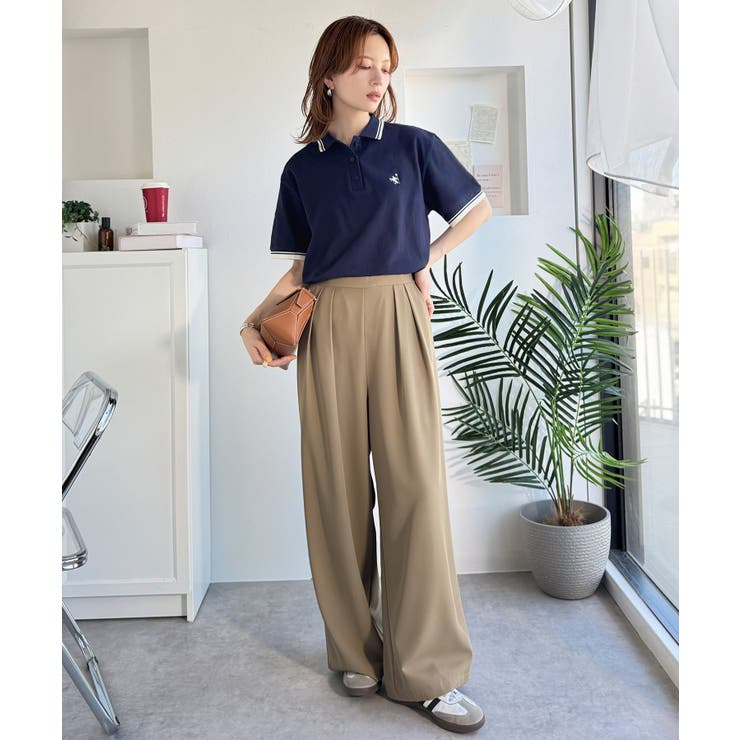 クラシカル×スポーティMIX。綿100％胸刺繍 ラインデザインオーバーサイズ鹿の… | Classical Elf  | 詳細画像26 