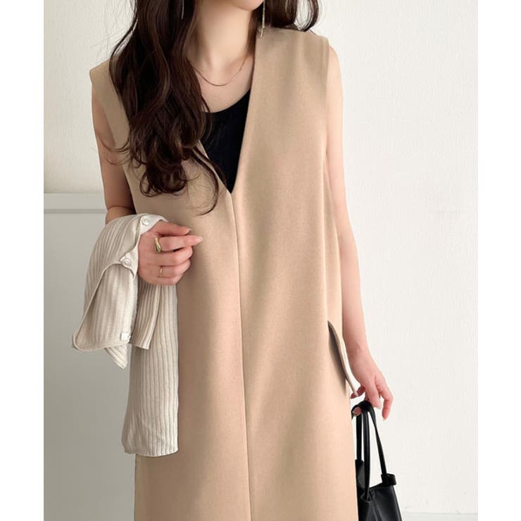 上品リラクシーstyle。ポケット付Vネックワンピース | Classical Elf  | 詳細画像62 