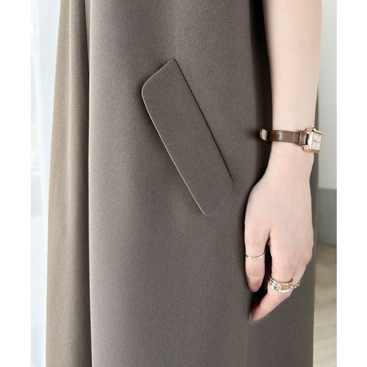 上品リラクシーstyle。ポケット付Vネックワンピース | Classical Elf  | 詳細画像68 