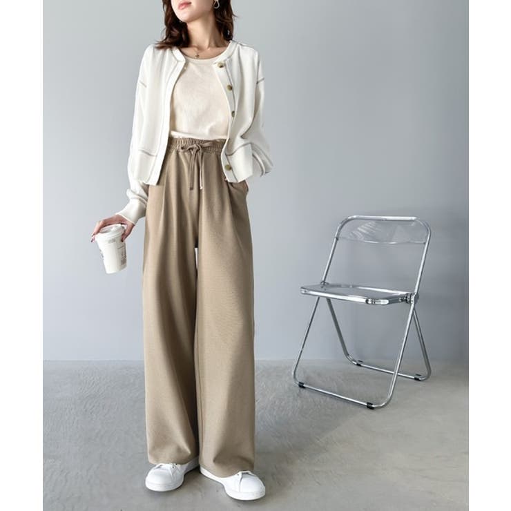 ポイントフリルラッフルパンツ