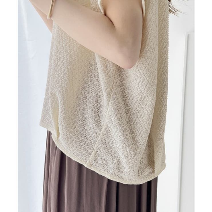 着映えトップス。シャーリングフレンチTシャツ | Classical Elf  | 詳細画像12 