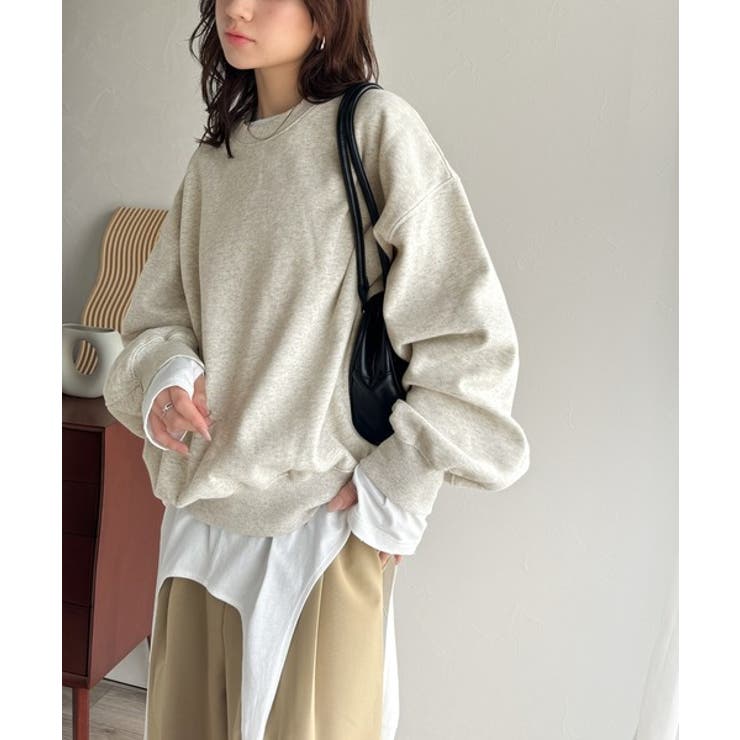 立体感のある刺繍がキャッチー。PEANバック刺繍BIG刺繍裏起毛スウェット | Classical Elf  | 詳細画像20 