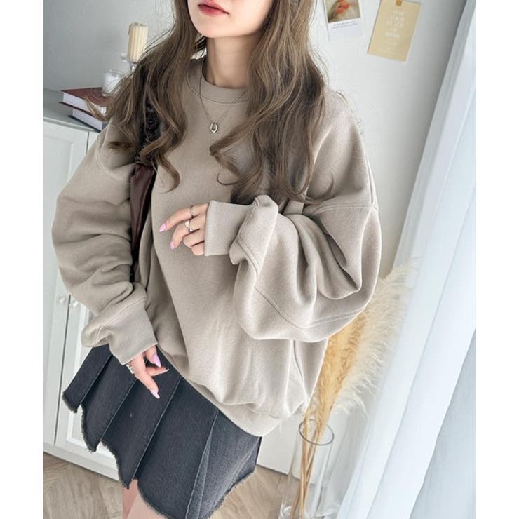 立体感のある刺繍がキャッチー。PEANバック刺繍BIG刺繍裏起毛スウェット | Classical Elf  | 詳細画像23 