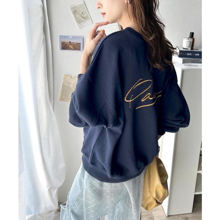 立体感のある刺繍がキャッチー。PEANバック刺繍BIG刺繍裏起毛スウェット | Classical Elf  | 詳細画像24 