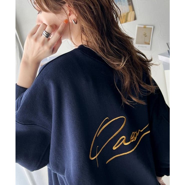 立体感のある刺繍がキャッチー。PEANバック刺繍BIG刺繍裏起毛スウェット | Classical Elf  | 詳細画像25 